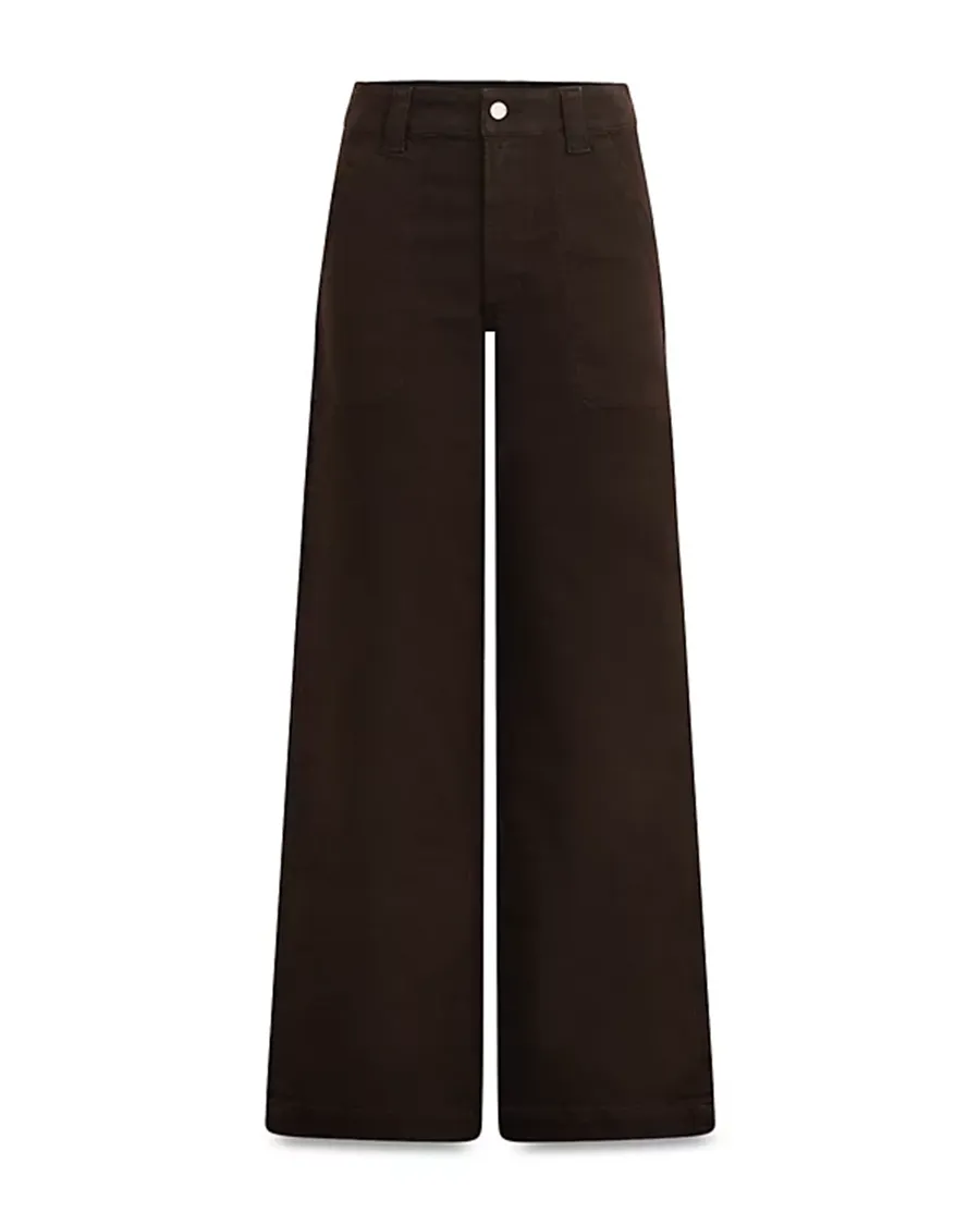 Casual Style High Waist Wide Leg Pants