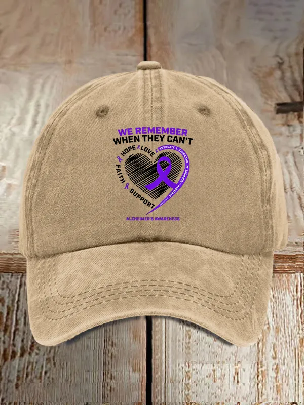 Purple Alzheimers Awareness Products Women Gra Baseball Caps
