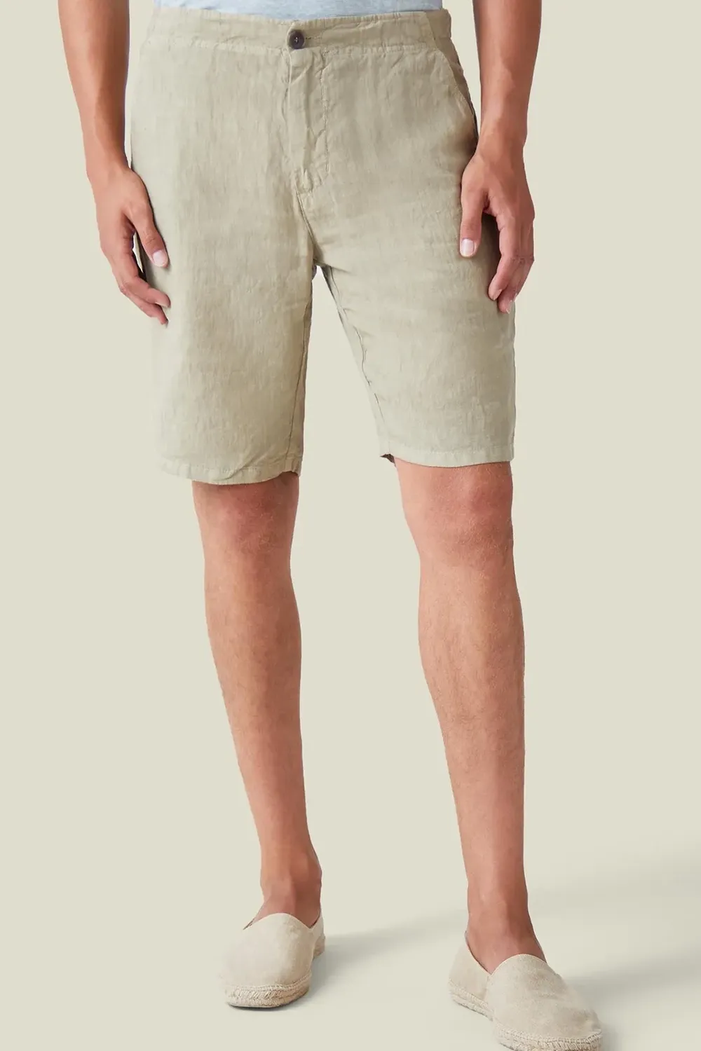 Linen Fabric Material Shorts