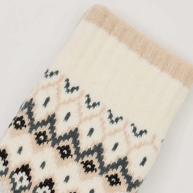 Super-Soft Socks With Apres-Ski Pattern