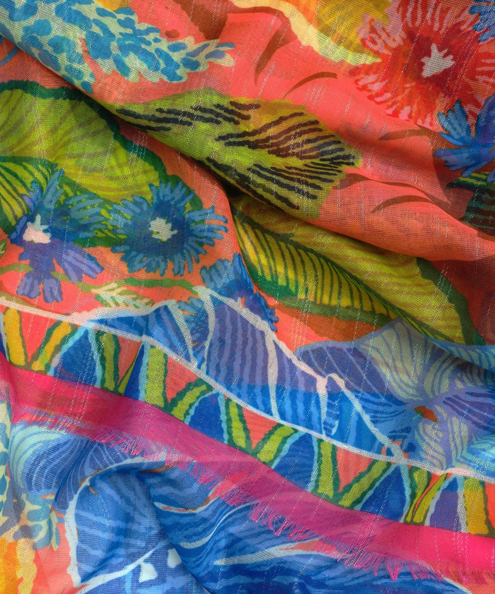 Art Graphic Casual Style Sarong Wrap