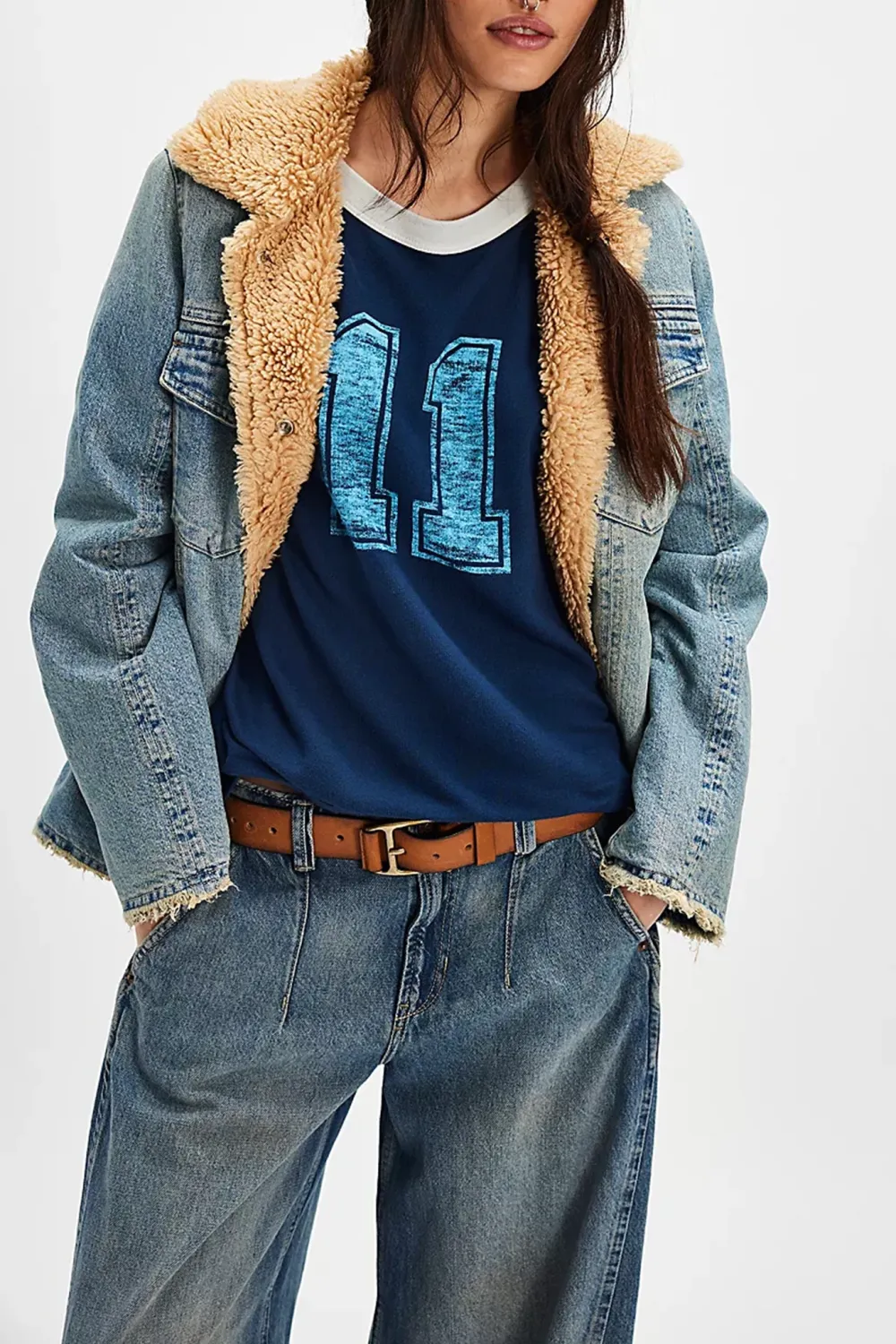 Graphic Print Raglan Sleeve T-Shirt