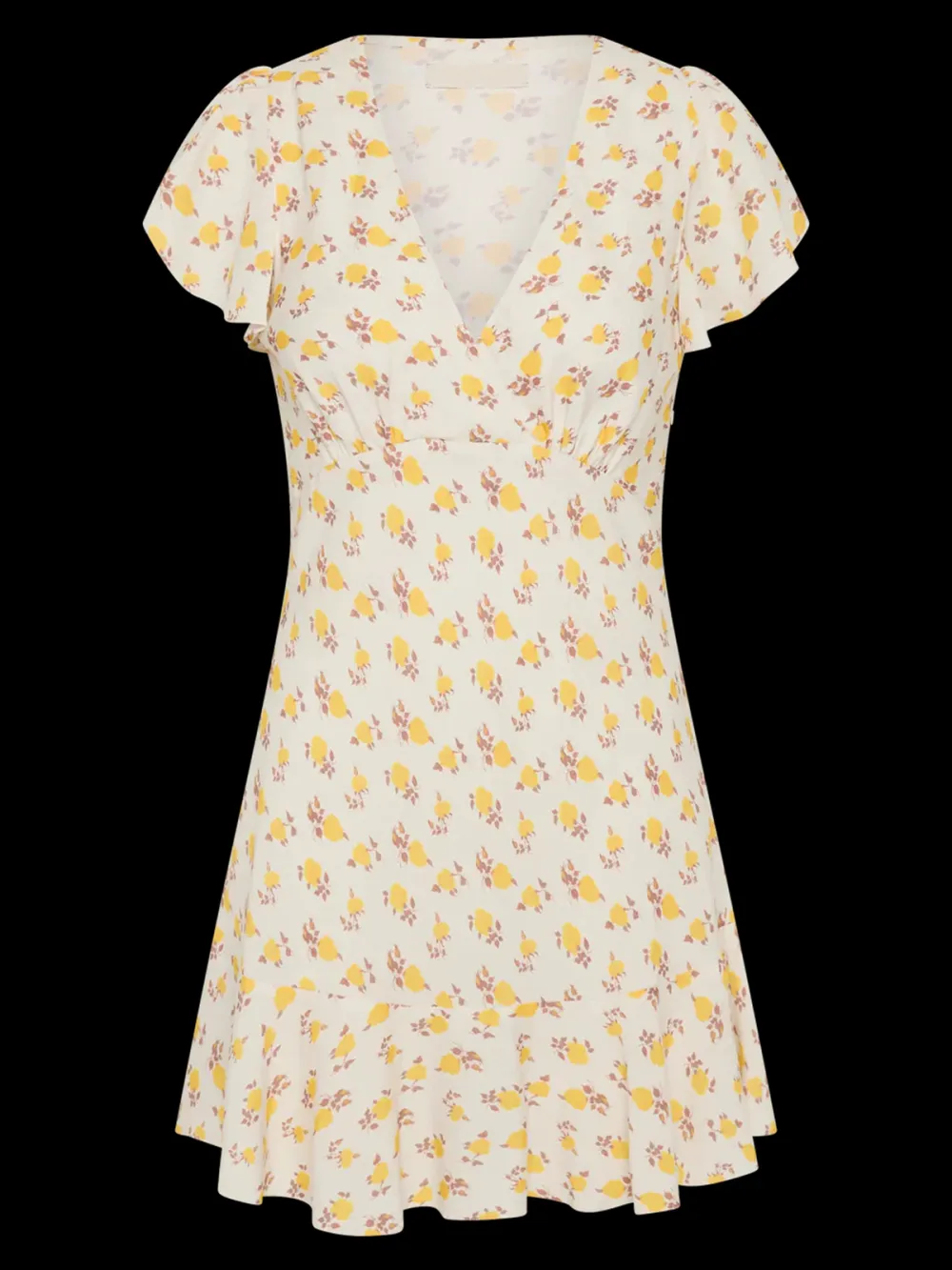 Casual Style Rose Mini Dress