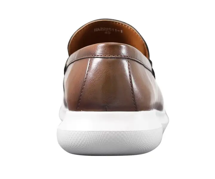 Cognac Dress-Casual Loafers
