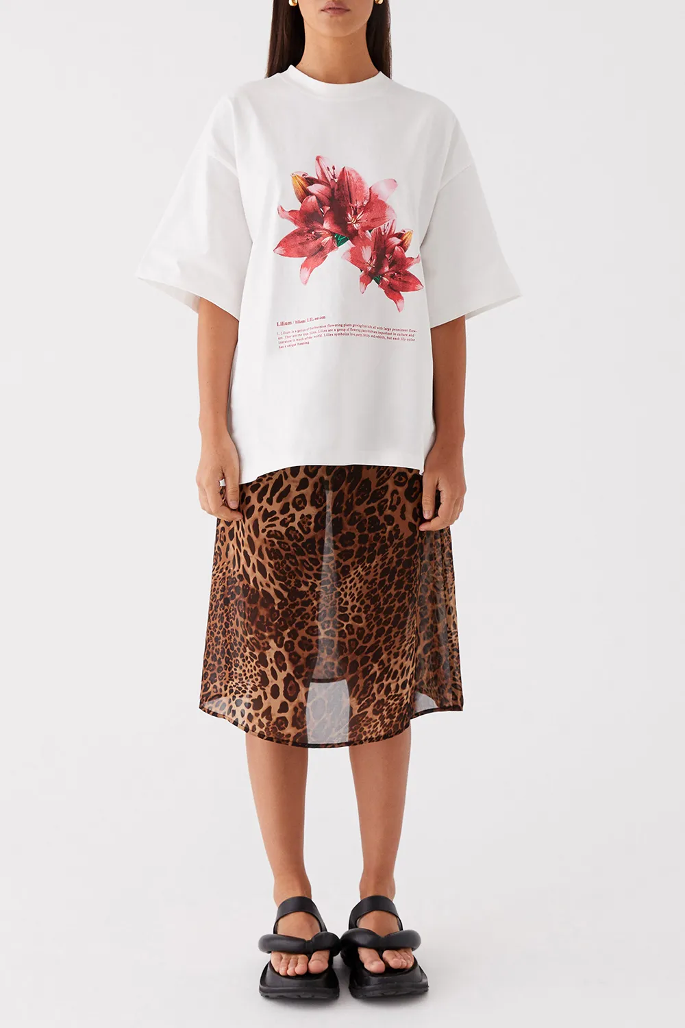 Born To Have Fun Oversized Graphic Tee