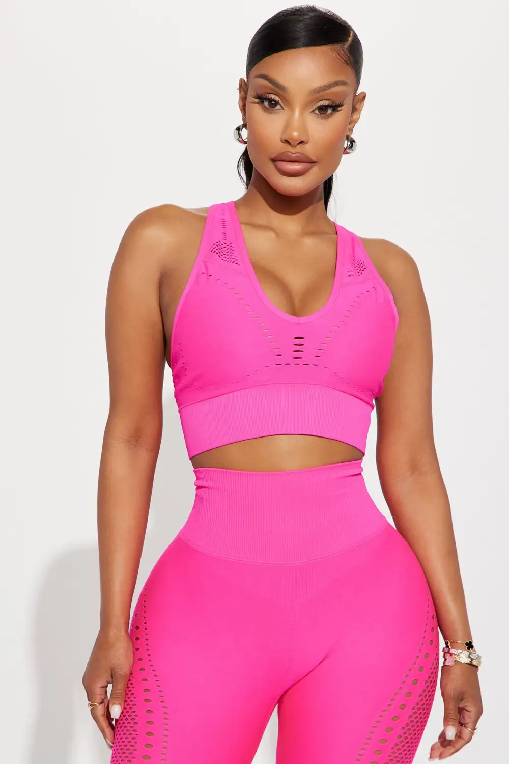 Perfect Form Sports Bra - Pink