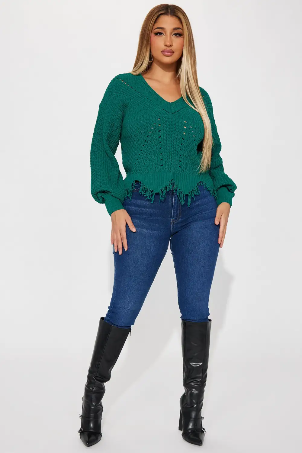 Carlisha Sweater - Green