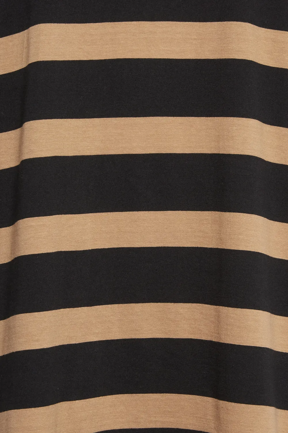 YOURS Curve Beige Brown Stripe Oversized T-Shirt Dress