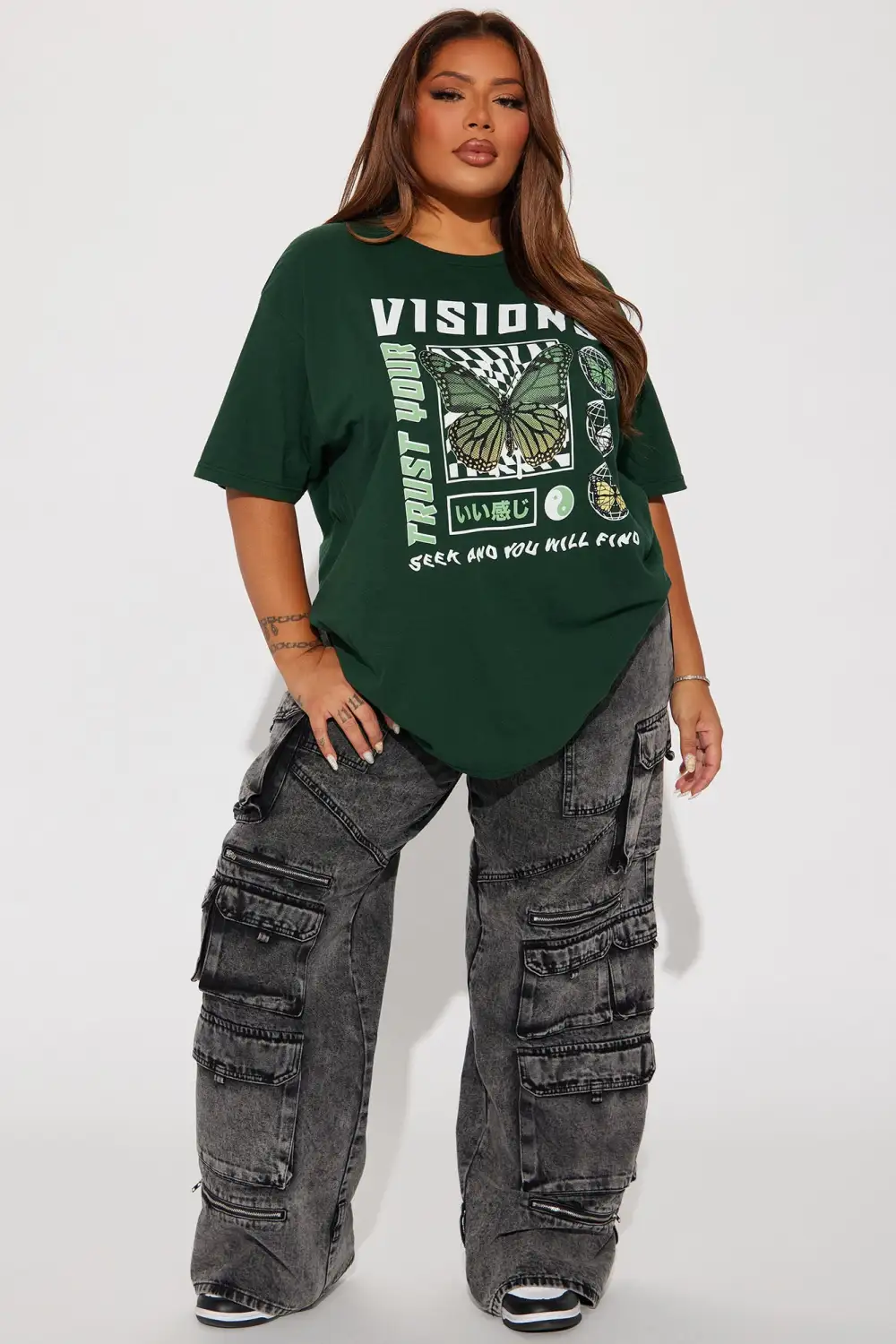 Visions Graphic Tee - Green