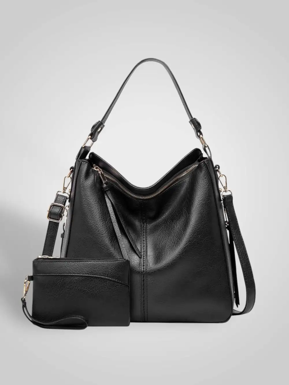 Structured Canvas Handbag