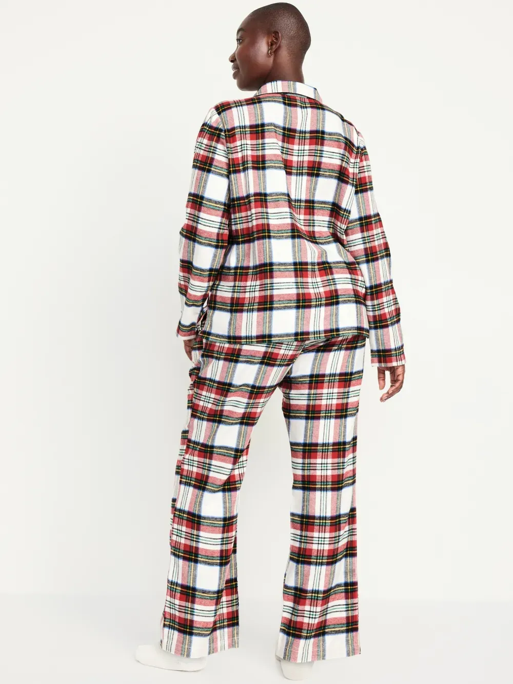 FLANNEL PAJAMA SET FOR WOMEN