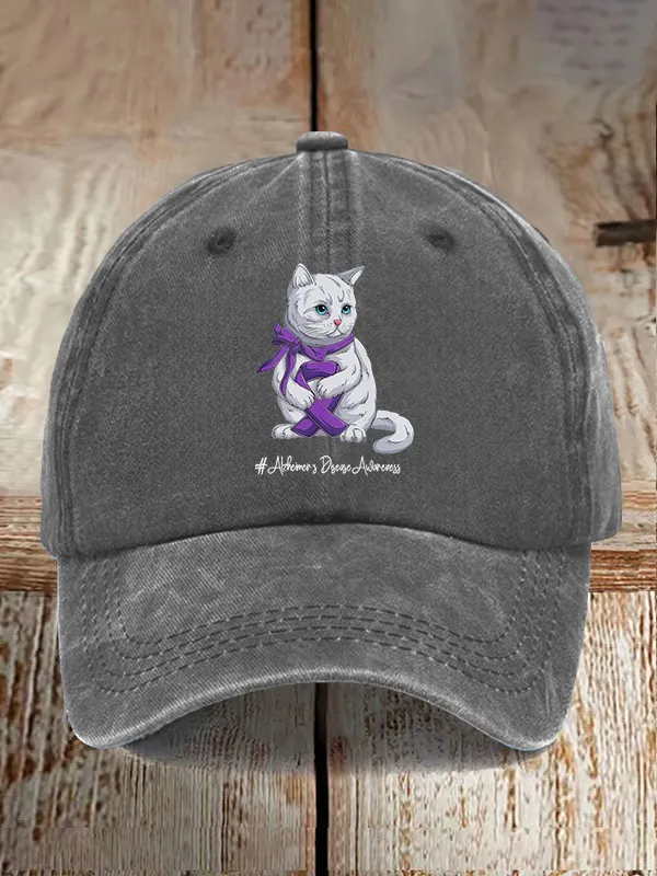 National Alzheimer'S Disease Awareness Month Purpl Baseball Caps