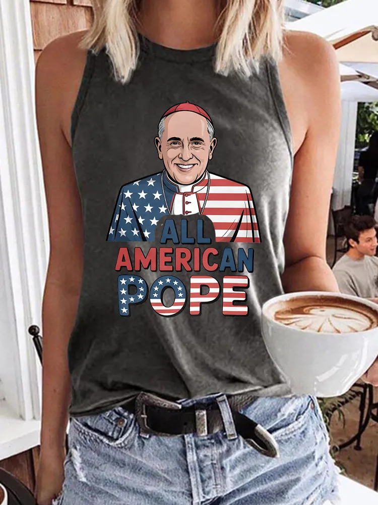 Women's All America Pope Crew Neck Vest