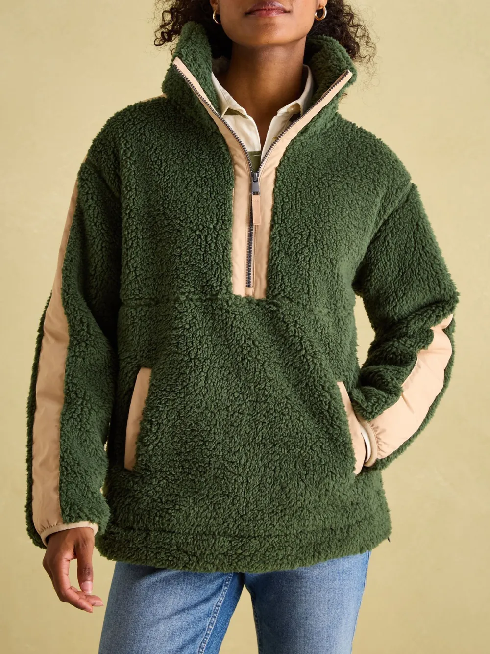 Cotton Green Quarter Zip Fleece