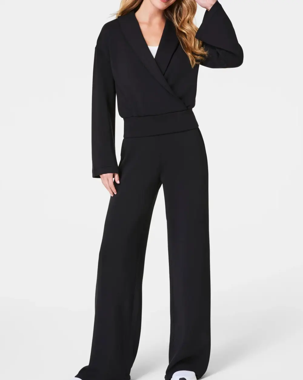 Shawl Collar Wrap Top