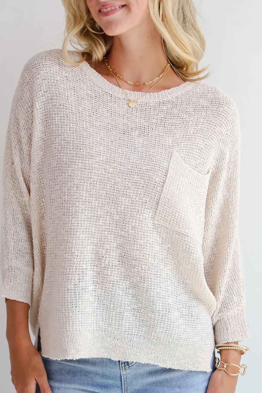 Mood Setter Lightweight Knit Sweater