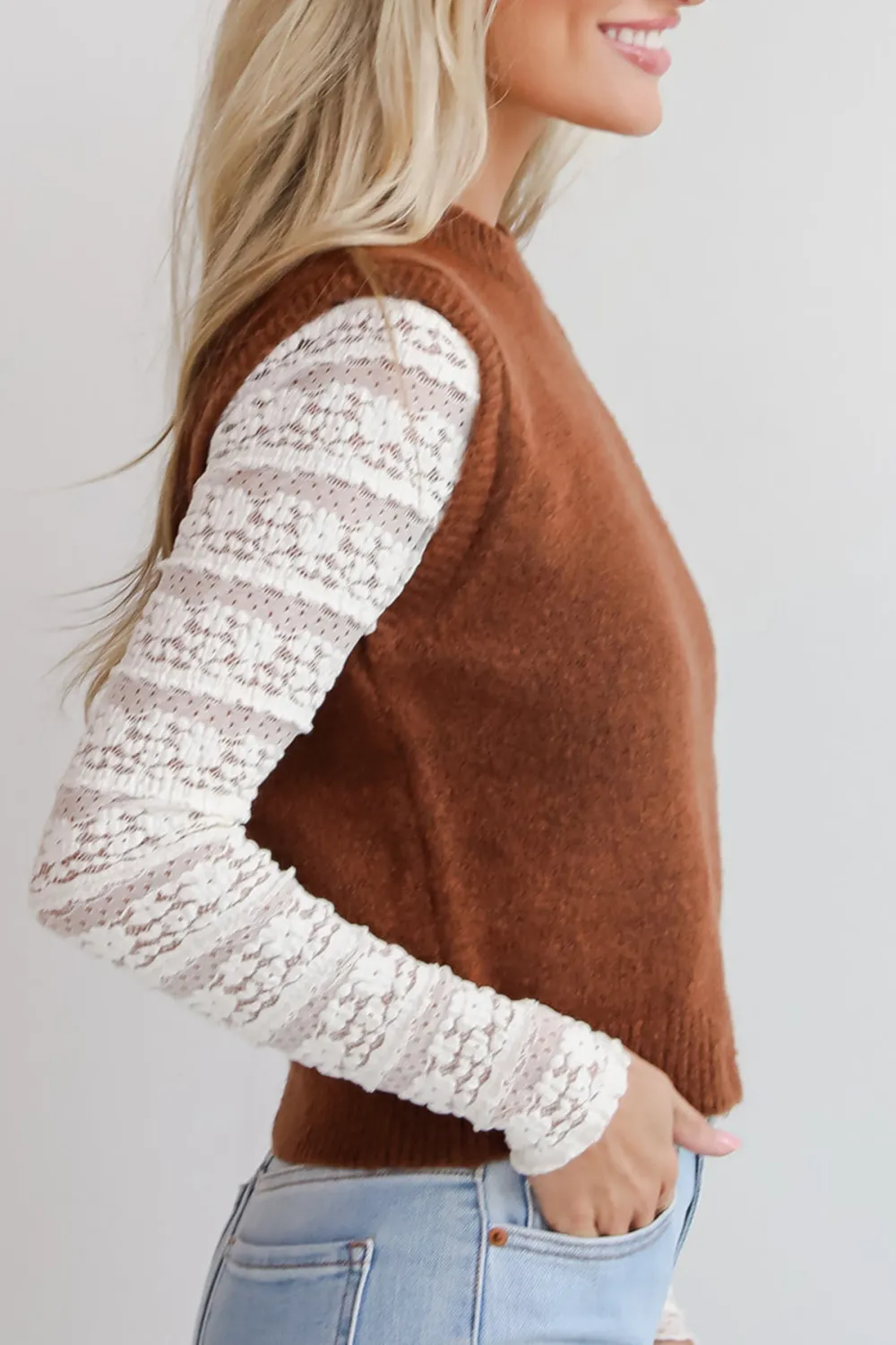 Playfully Sophisticated Sweater Top