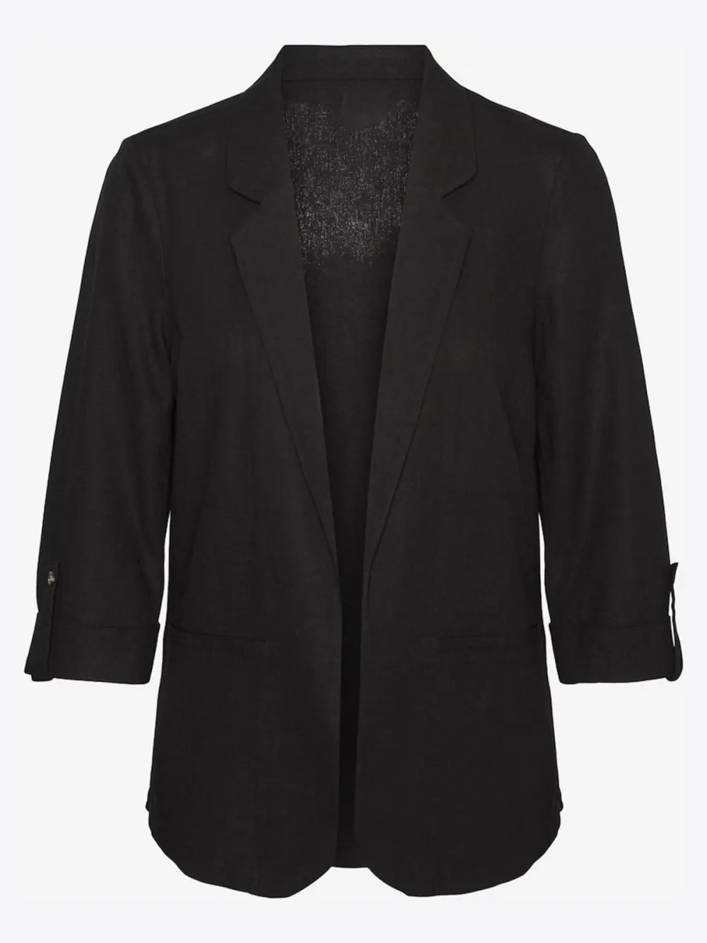 Plain Colored Soft Feel Blazer