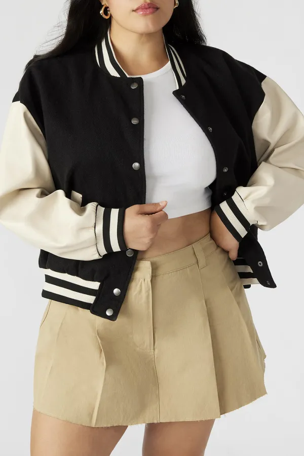 VARSITY JACKET BLACK