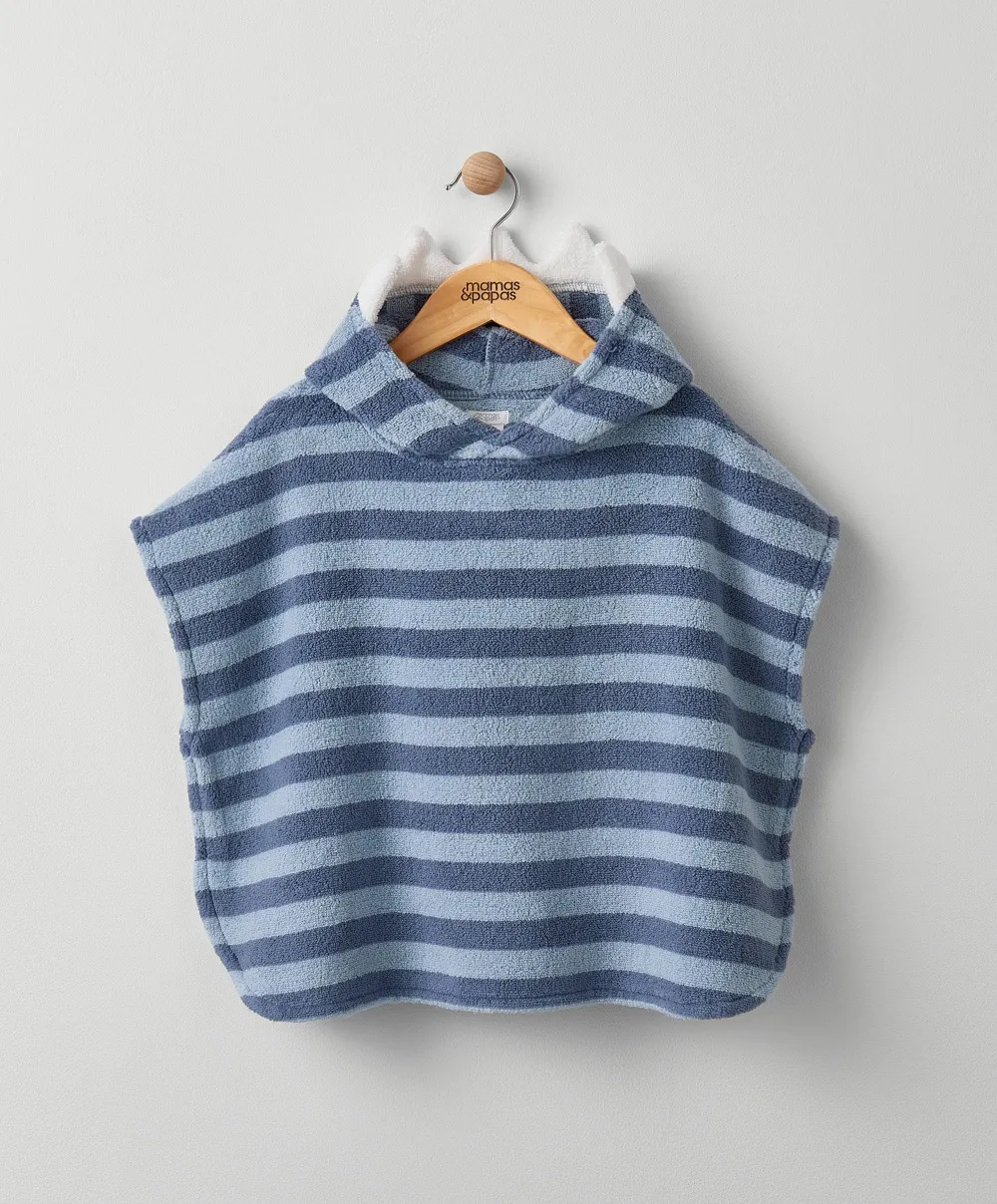 3D Shark Hood Poncho