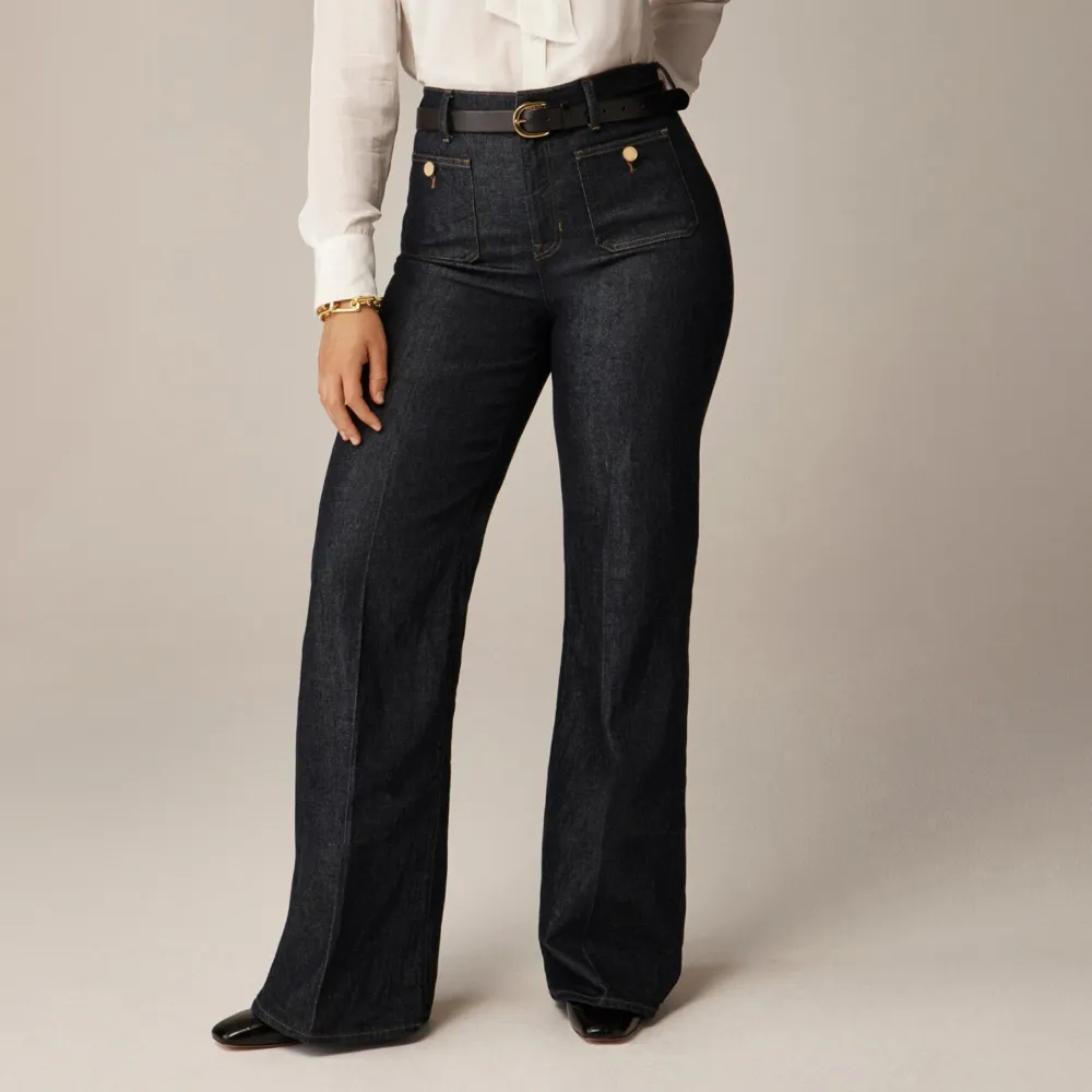 Sailor Denim Trouser in Rinse Wash