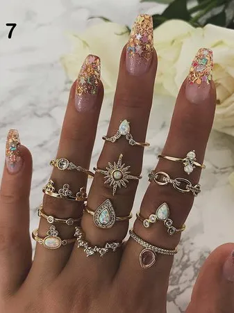 Women Vintage Ring Sets(⚡Clearance Sale)