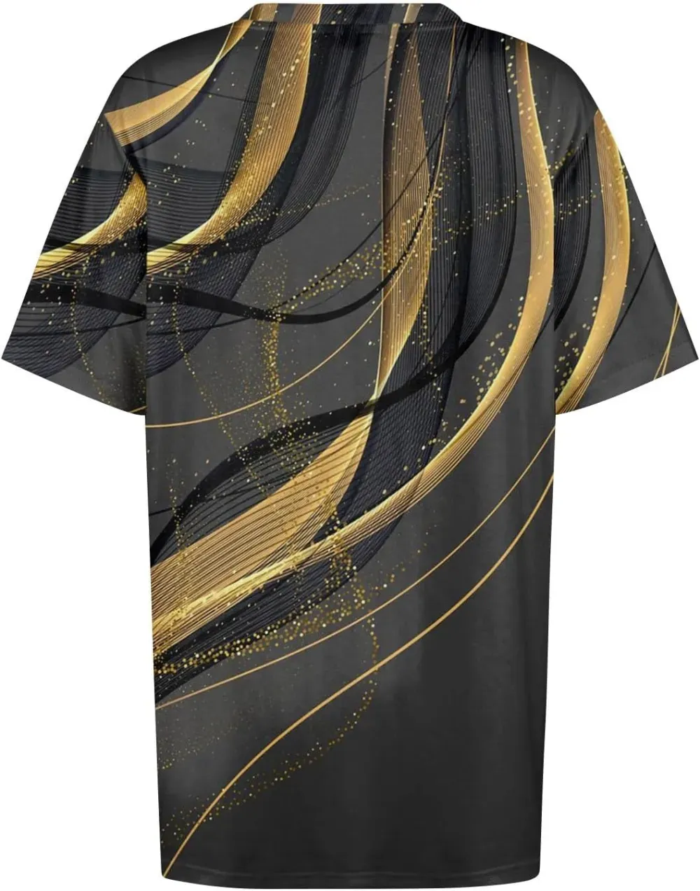 Plus Size Tops for Women Dressy Short Sleeve V Neck Shirts for Women Summer Tops for Women 2024 Floral Print Top