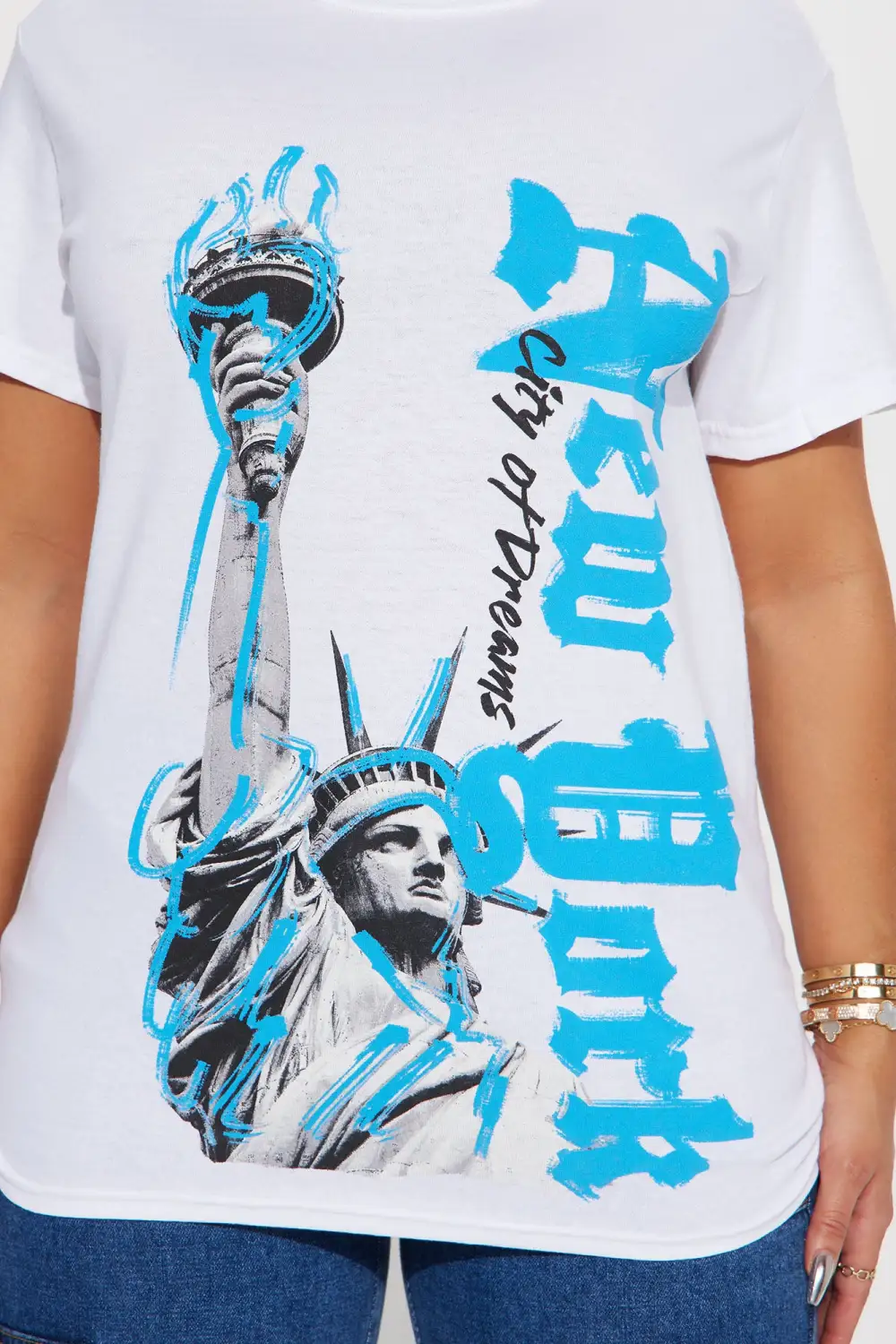 City Of Dreams Graphic Tee - White