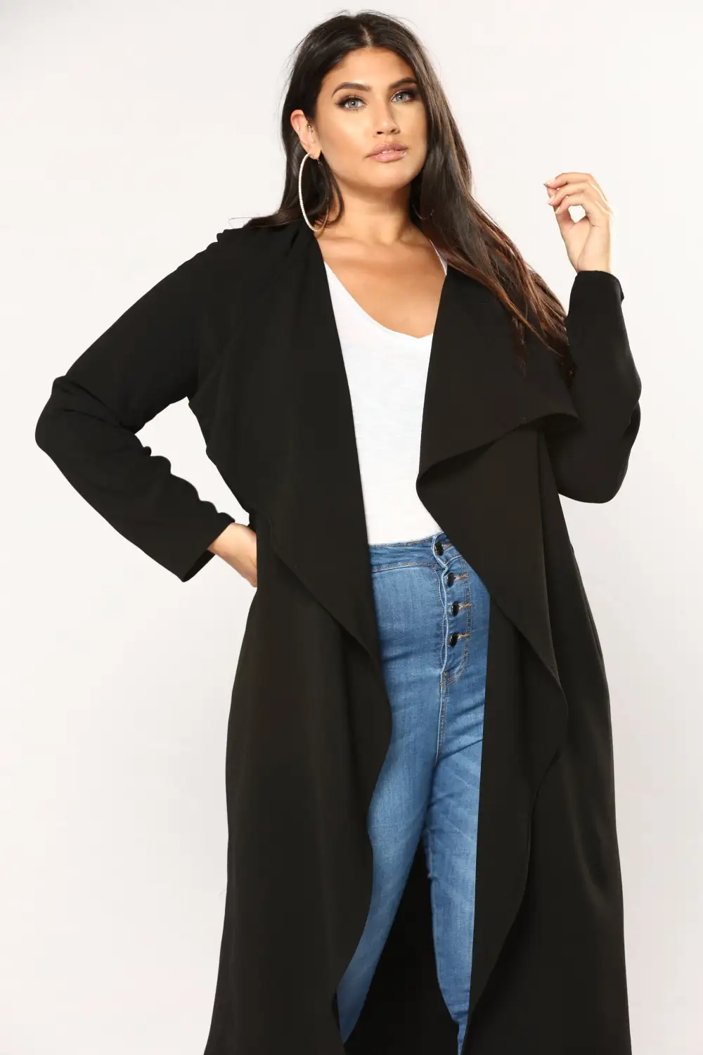 Business Casual Coat - Black