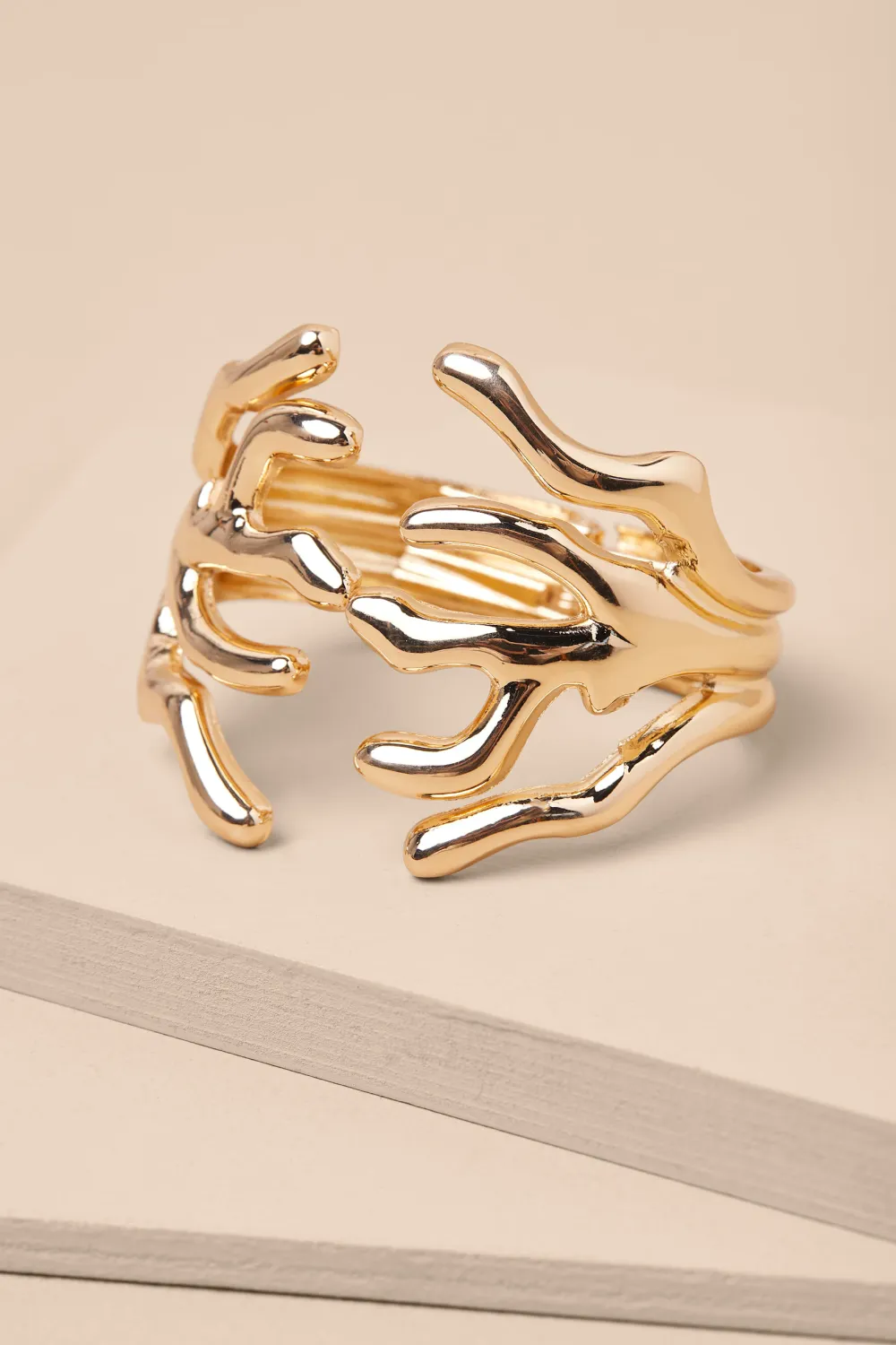 Casual And Versatile Holiday Beach Style Gold Bracelet