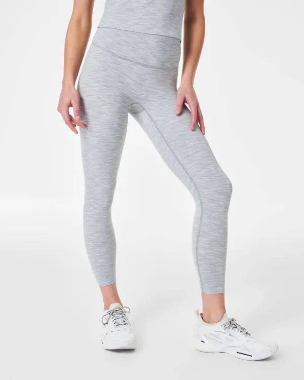 Active 7/8 Leggings - Heather Grey Spacedye