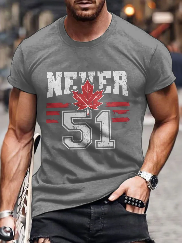 Men'S Never Be The 51st State T-Shirt