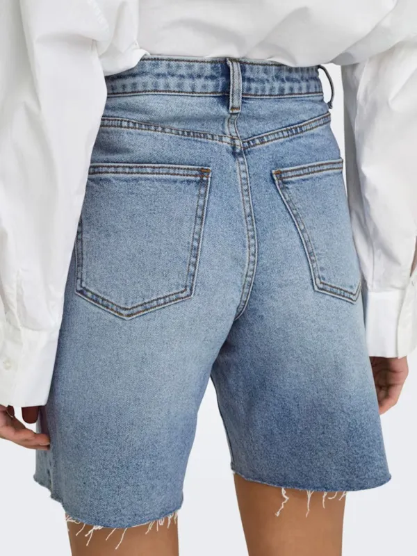 Blue Denim Casual Style Jeans