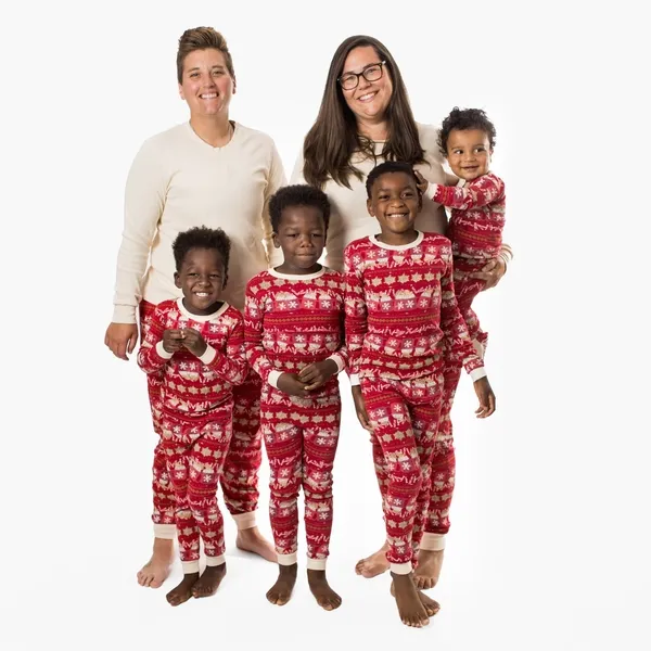 Home Sweet Home Organic Cotton Matching Family Pajamas