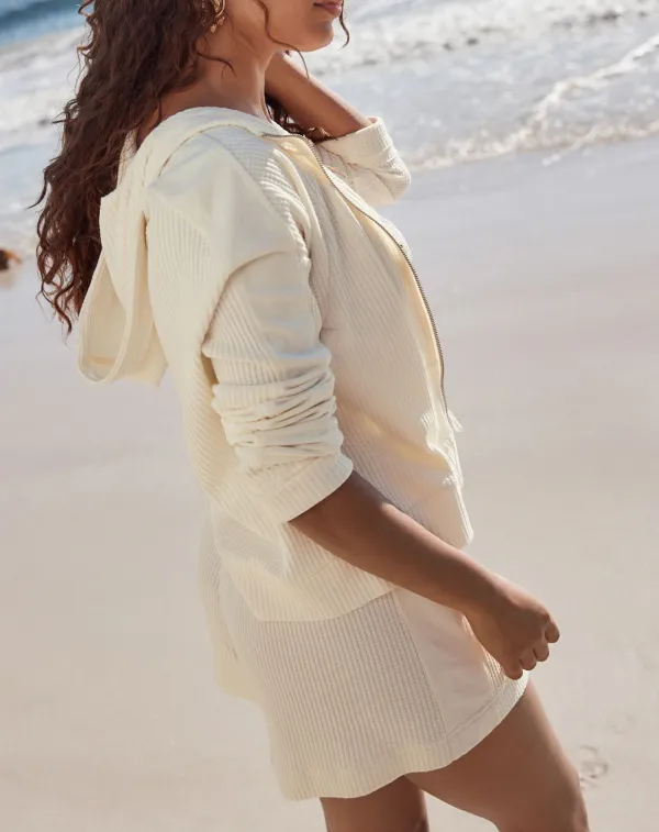 White Loose Soft Comfortable Shorts