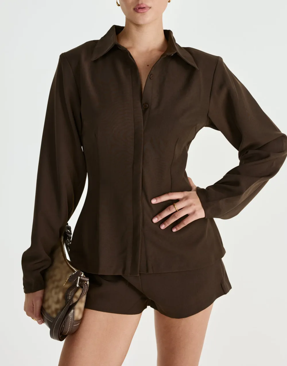 Business Casual Slim Fit Women's Shirt