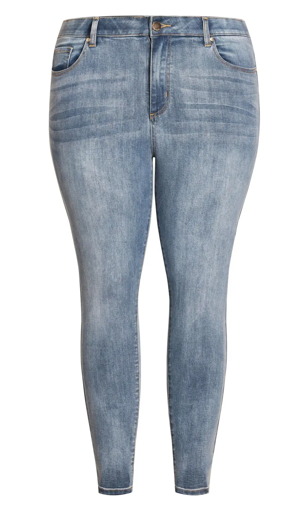Evans Light Blue Stretch Skinny Jeans