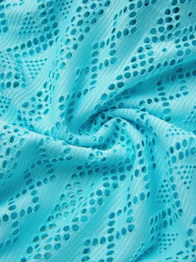 Casual Ethnic Printing Scoop Neck Tankinis Two-Piece Set