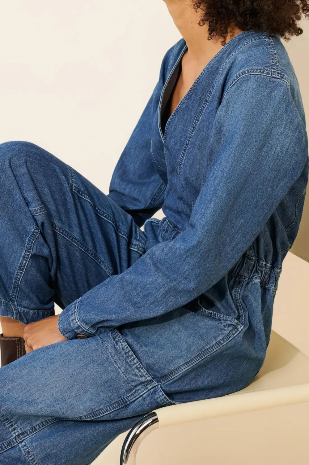 Archie Denim Jumpsuit