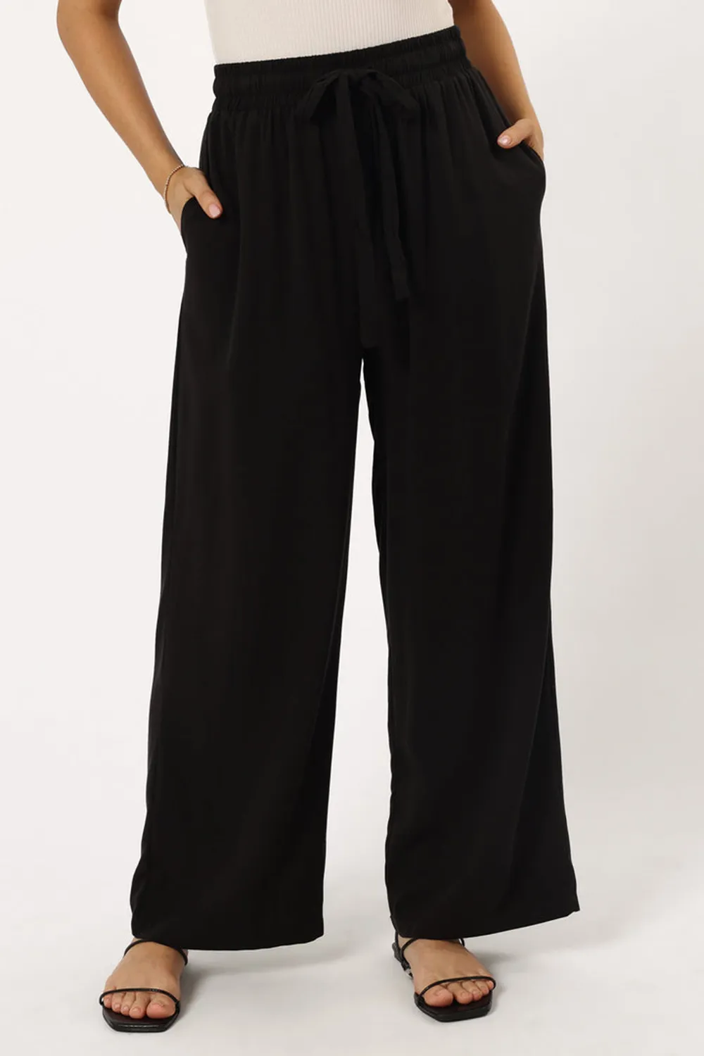 SOFT BELTED PANT
