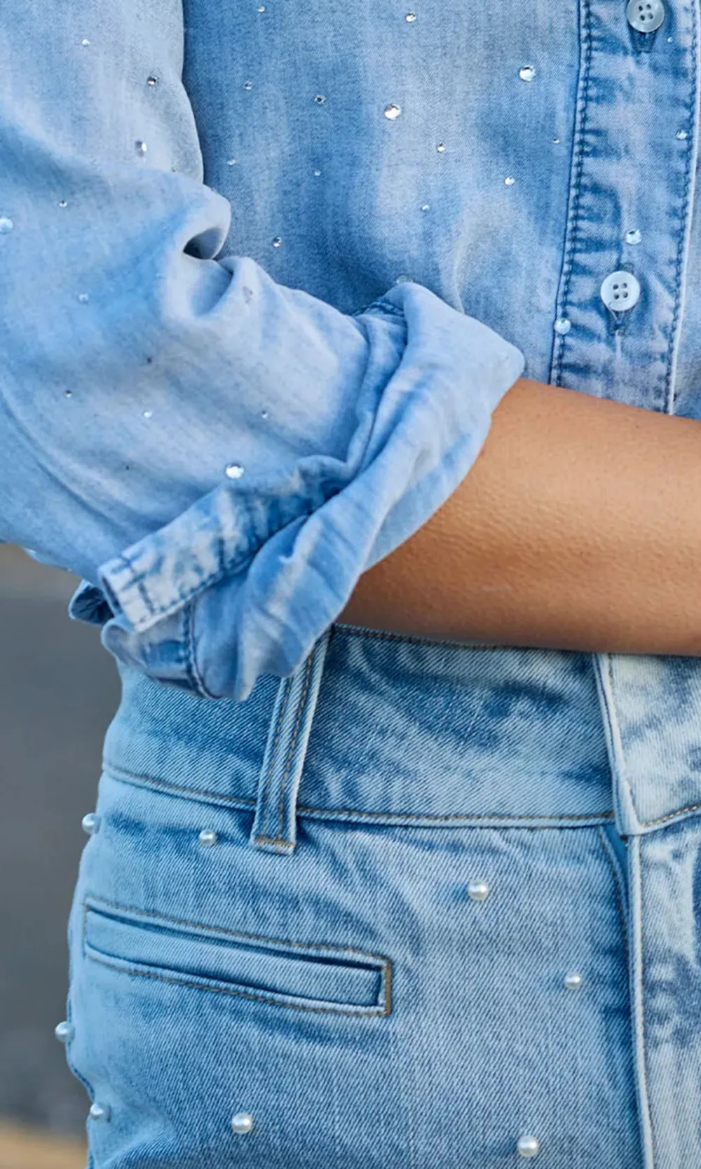 Pearl Wide Leg Jeans