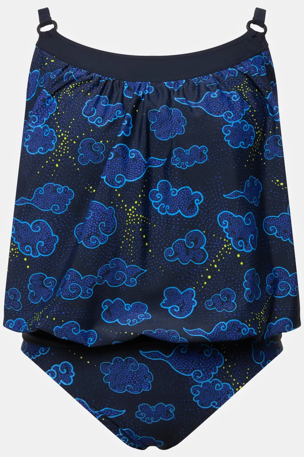 Tankini Wolken Softcups Träger verstellbar recycelt