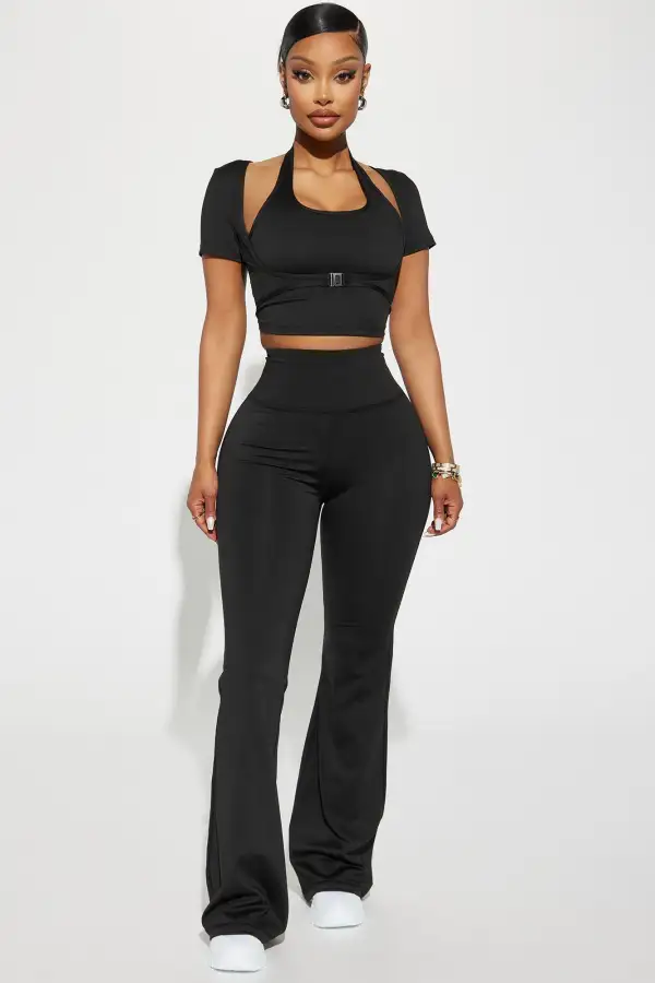 Lily Active Top - Black shein