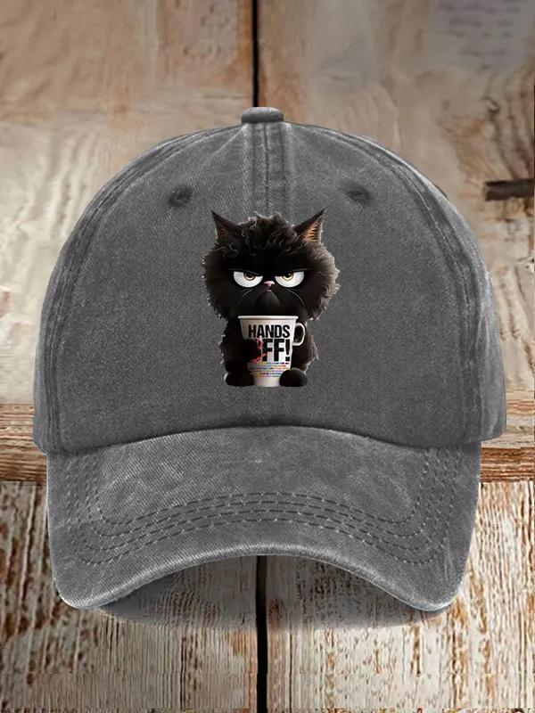 Unisex Cat Stop Washable Cotton Hat