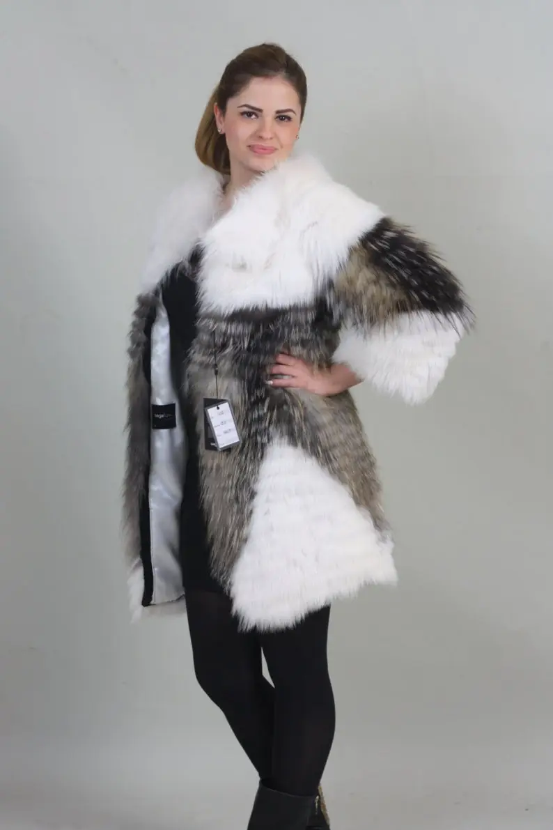 White fox with Crysta