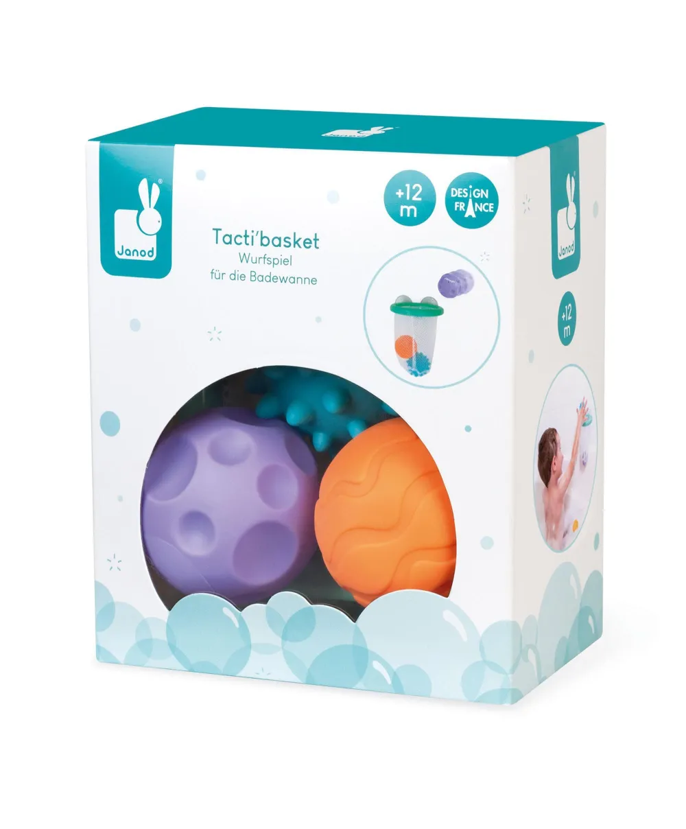 Janod Tacti Basket - Bath Toy