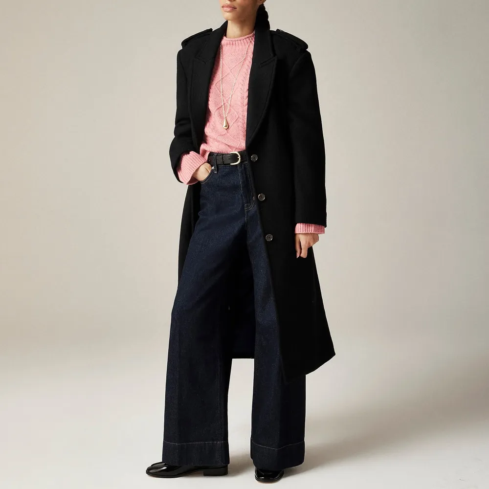 Crew Neck Cable-Knit Sweaters