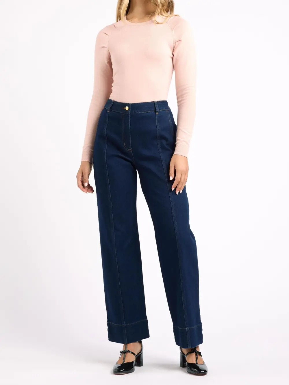 Pink Casual Basic Knitwear