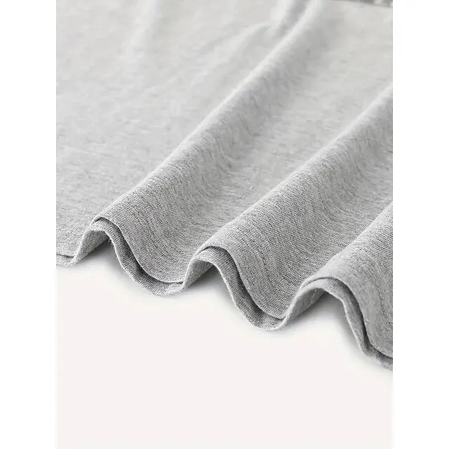 Women's T shirt Tee Cotton 100% Cotton Butterfly Heart pea green Black White Basic Print Short Sleeve Home Daily Date Basic Round Neck Regular Fit T-shirt Sleeve Summer