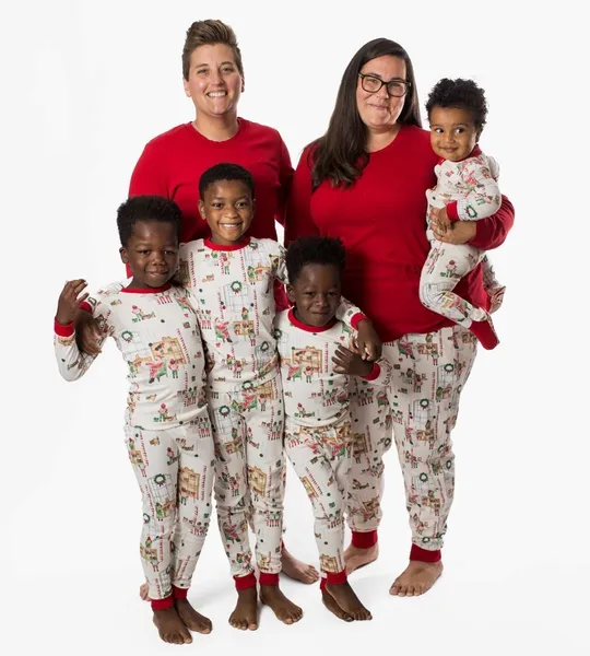 Home Sweet Home Organic Cotton Matching Family Pajamas